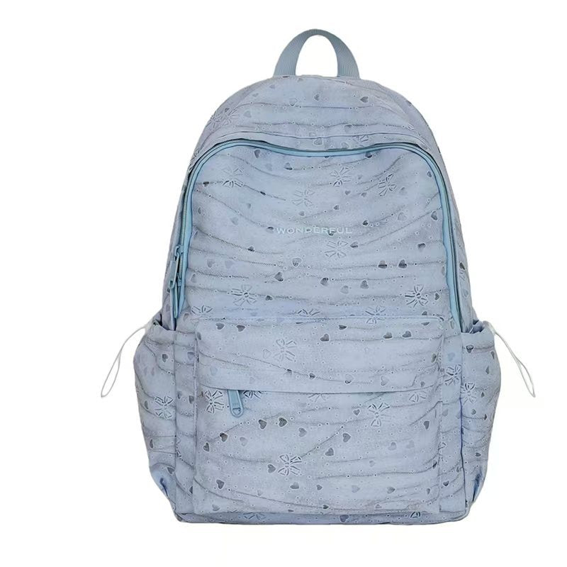 Strukturierter gemusterter Rucksack Brehn