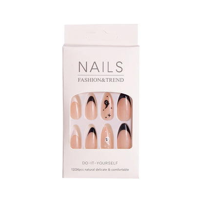 Kreatives Halloween-Themen Press-On Nagelset Brehn