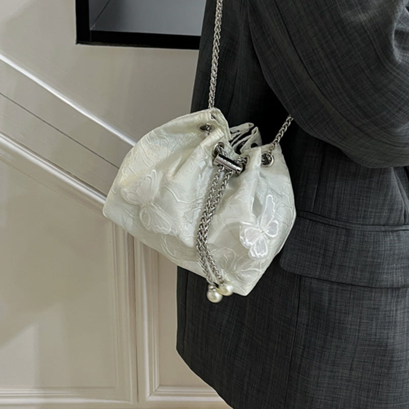 Schmetterling Verziertes Abend Zugtasche