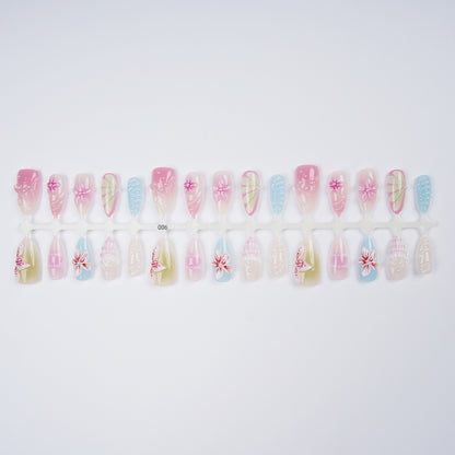 Kunstblumen Nagelset Brehn