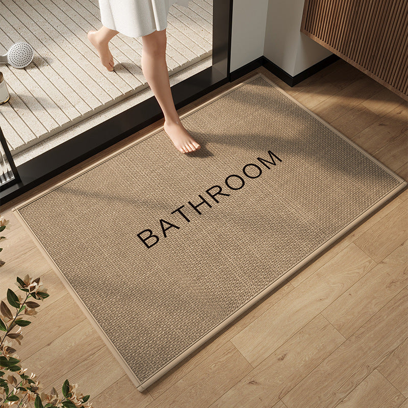 Elegante moderne Badezimmermatte Brehn