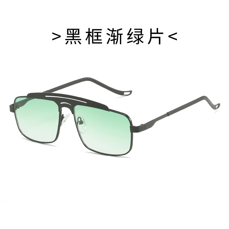 Damen Modische Brille mit schmalem Metallrahmen Brehn