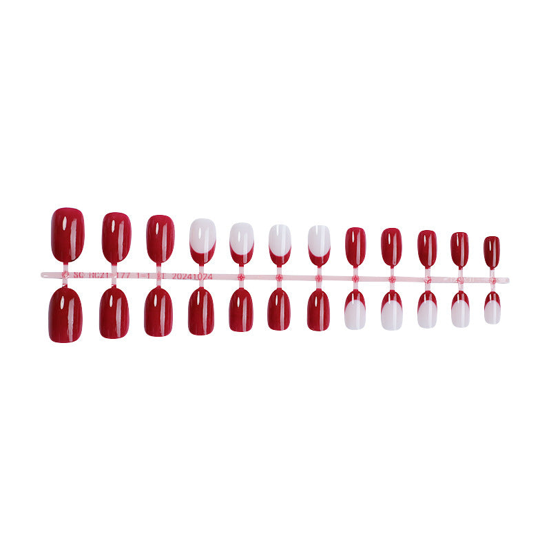 Premium Glänzendes Press-On Nagelkunstset Brehn