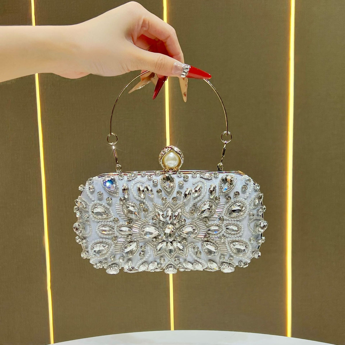 Verzierte Abend Clutch