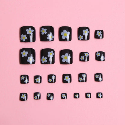 Floral Design Press-On Nagelset Brehn