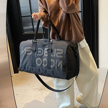Langlebiges Canvas-Reise-Duffelbag Brehn