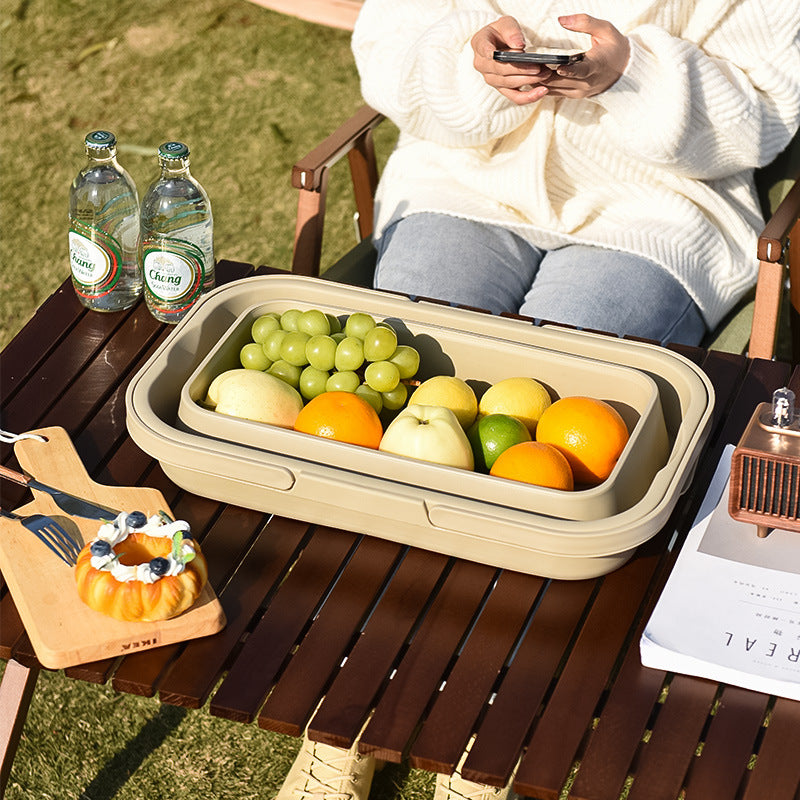 Vielseitiger Outdoor Picknick Aufbewahrungskorb Brehn