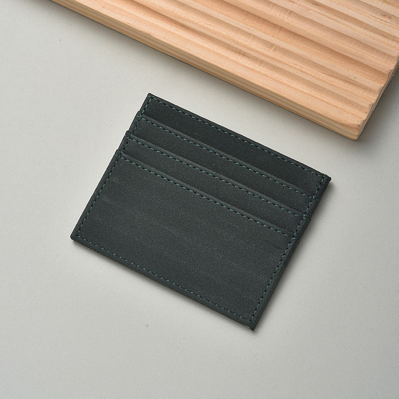 Minimalistische Leder Kartenhalter
