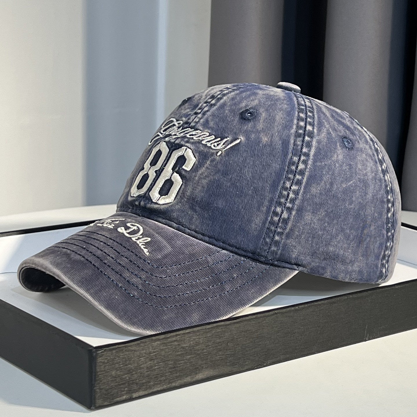 Herren Vintage-inspirierte distressed Baseballmütze Brehn