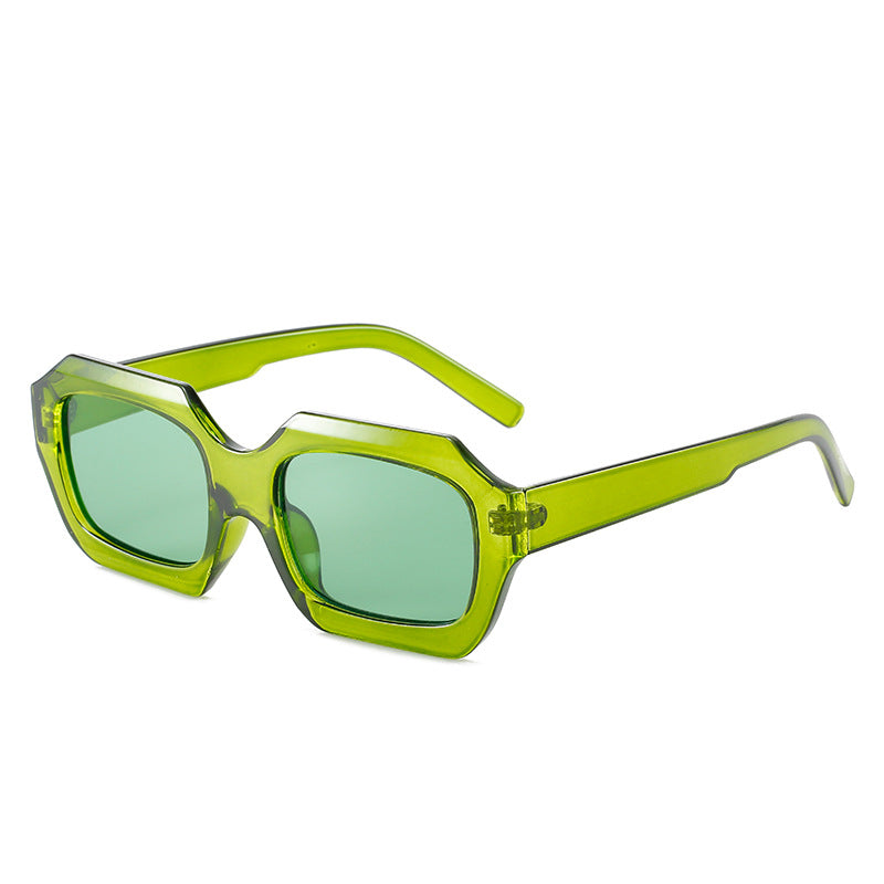 Damen modische Sonnenbrille im einzigartigen achtkantigen Design Brehn