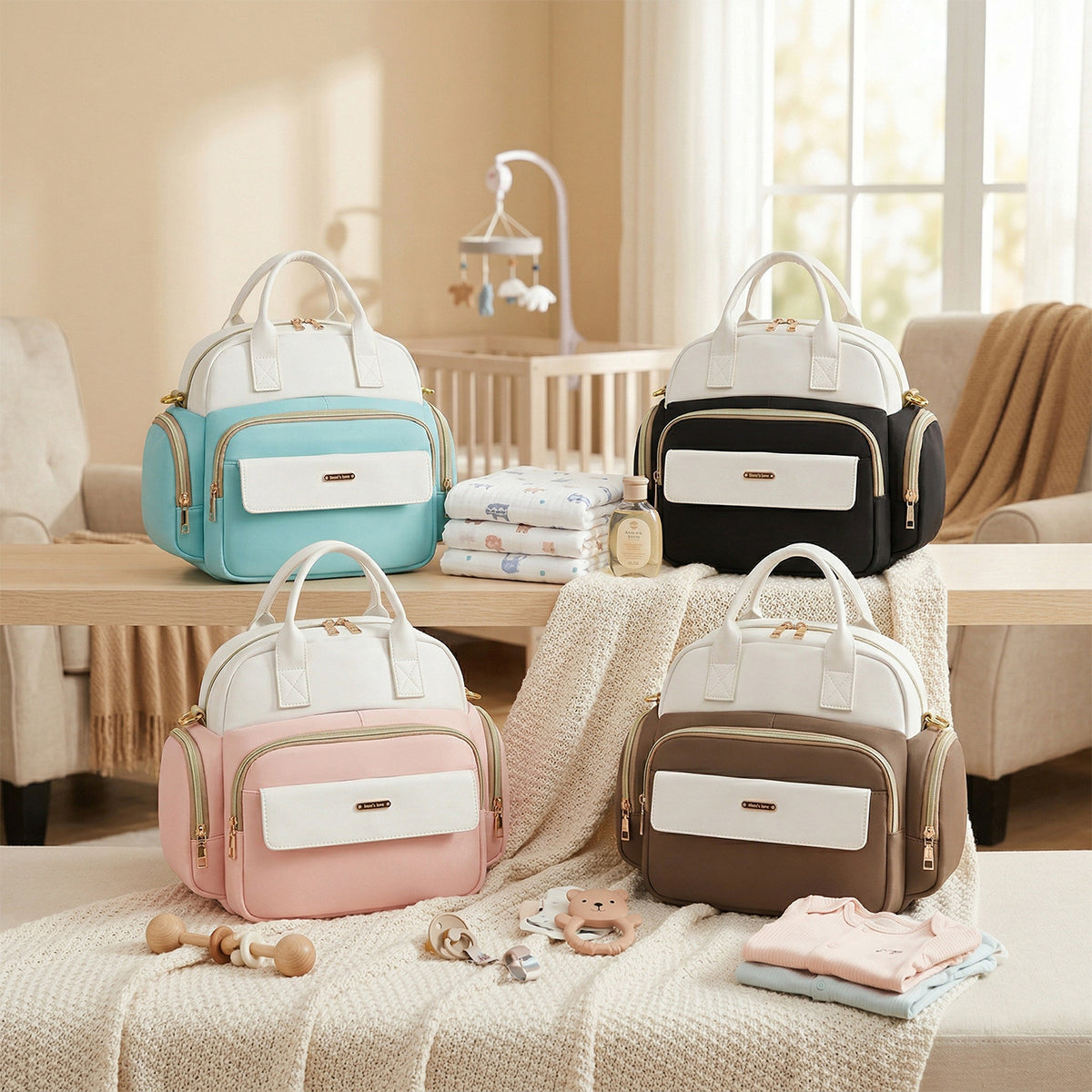 Multi-Purpose Isolierte Wickeltasche Brehn