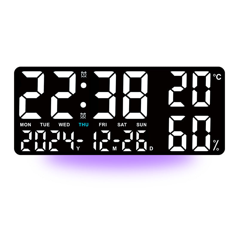 Digitaler Multifunktionswecker mit großem LED-Display Brehn
