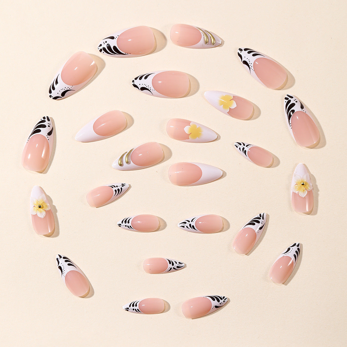 Elegante Stiletto Nagelkunst Extensions Brehn 1789713349