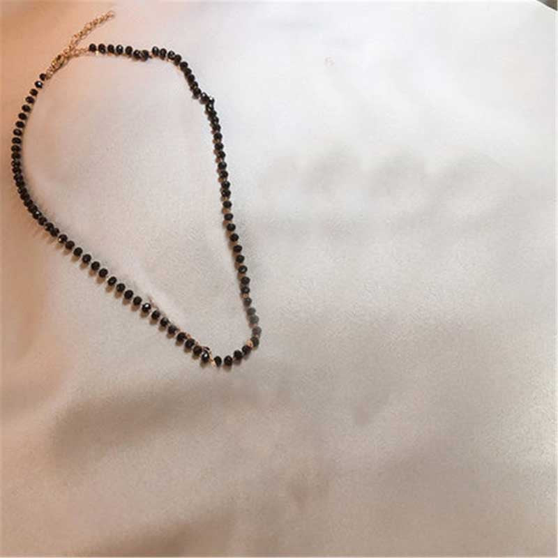 Minimalistische Perlen Choker-Halskette Brehn
