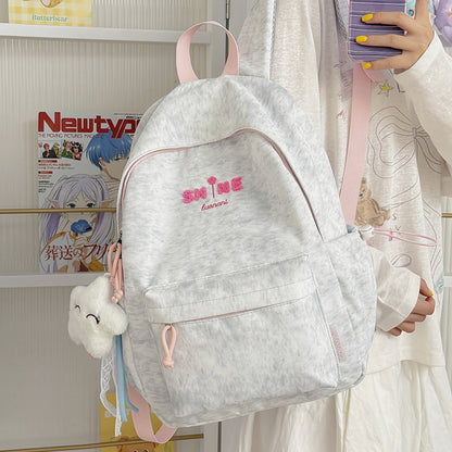 Verspielter Grafikdruck-Rucksack Brehn