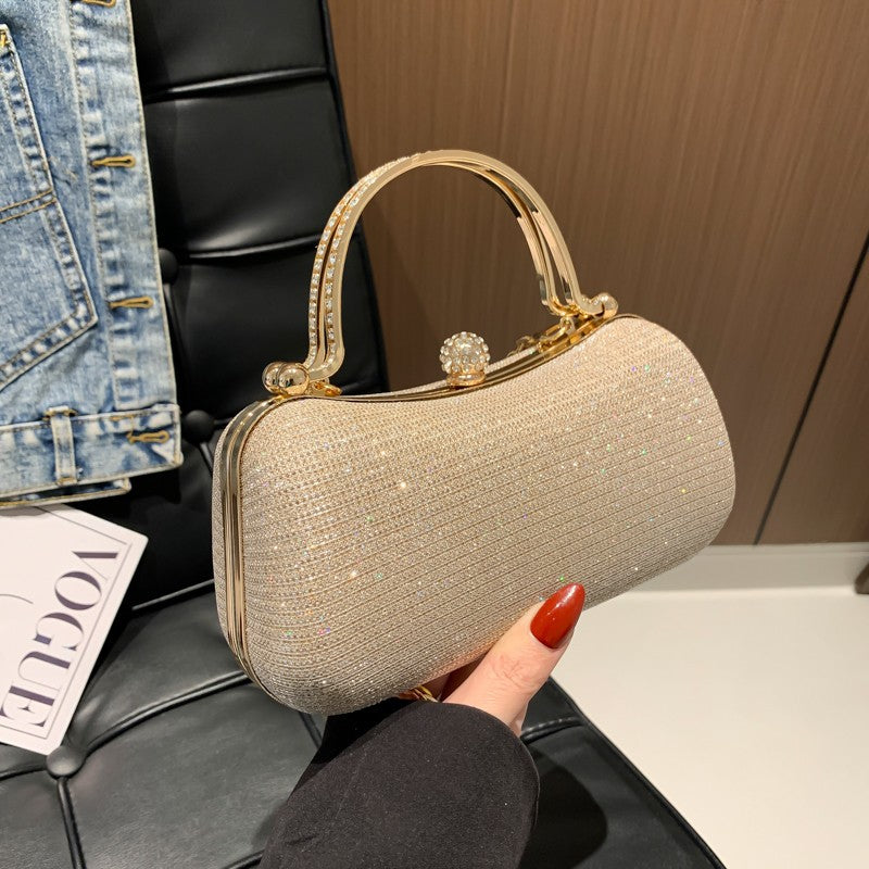 Elegante Perlen Abendhandtasche