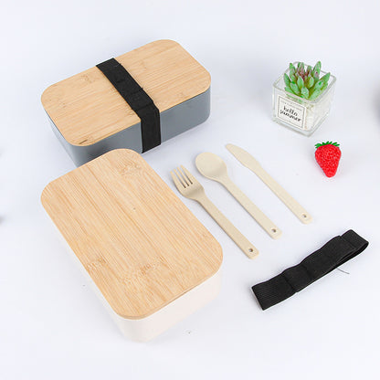 ECO-FRIENDLY BENTO SPEICHERBOX MIT BESTECK