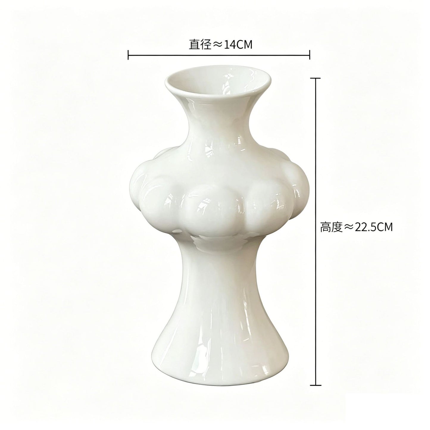 Heimdekoration Künstliche Vase