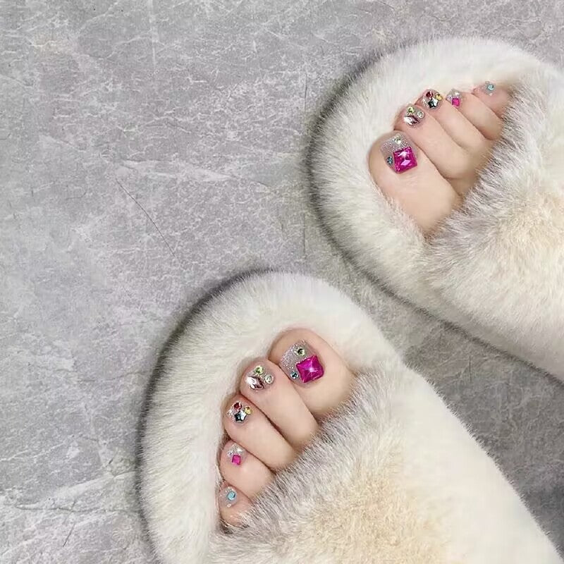 Professionelle Pediküre Nail Art Brehn