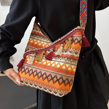 Bohemian gemusterte Slingtasche