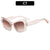 Übergroße Winkelsonnenbrille
