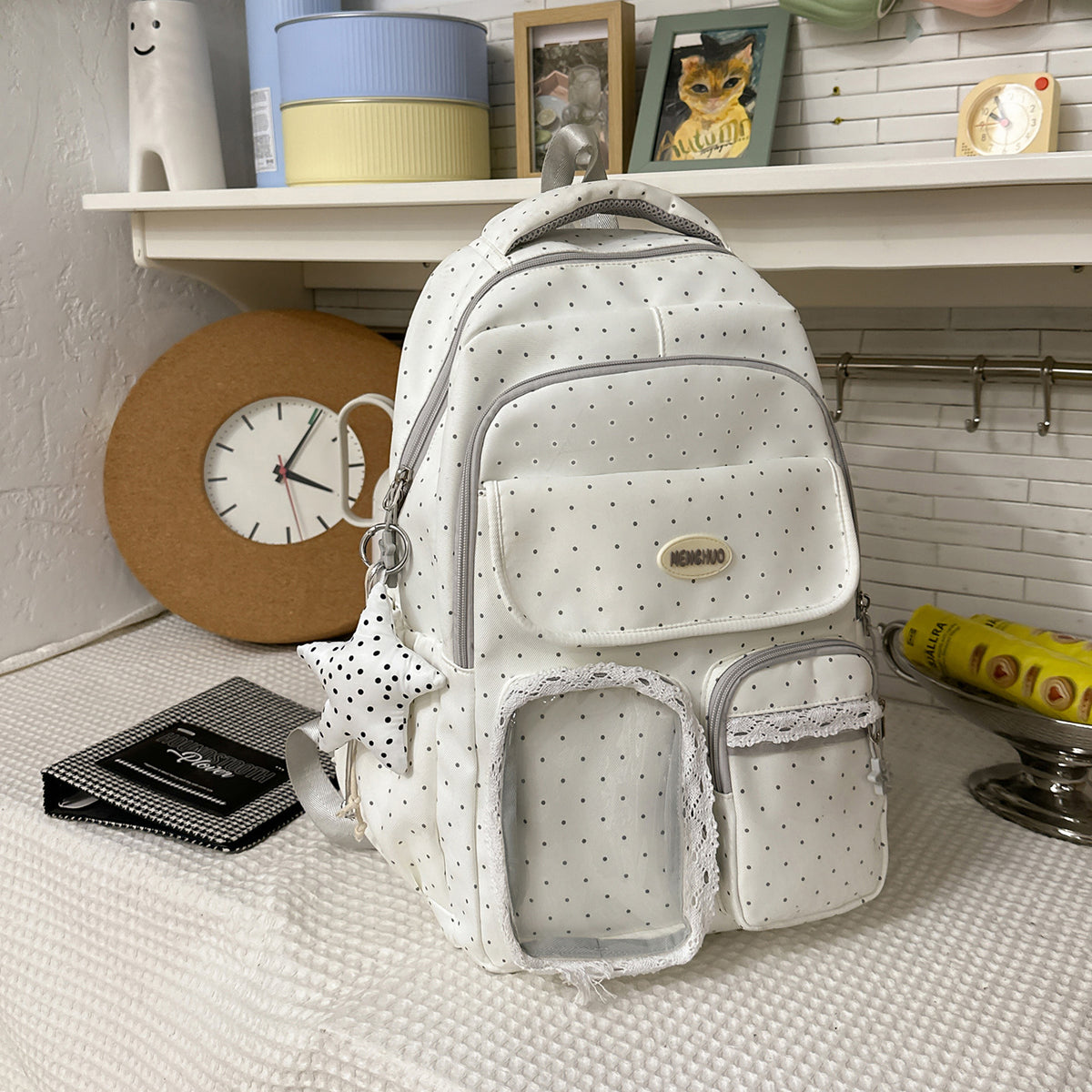Stilvoller Mehrzweck-Muster-Rucksack Brehn