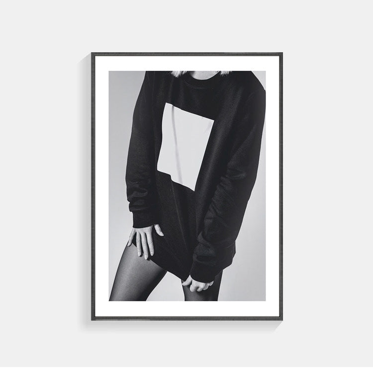 Vintage Inspirierte Gerahmte Kunstdruck