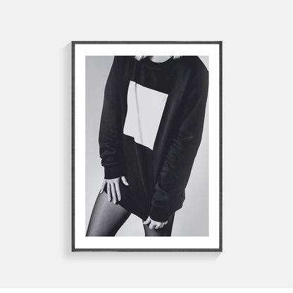 Vintage Inspirierte Gerahmte Kunstdruck