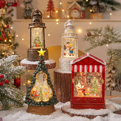 Nostalgisches Weihnachtsfernseher-Dekor Brehn