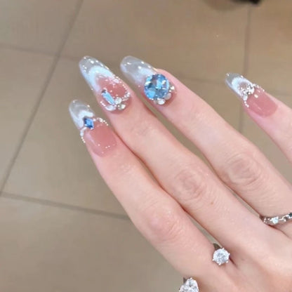 Glamouröse Dekorative Nagelverlängerungen