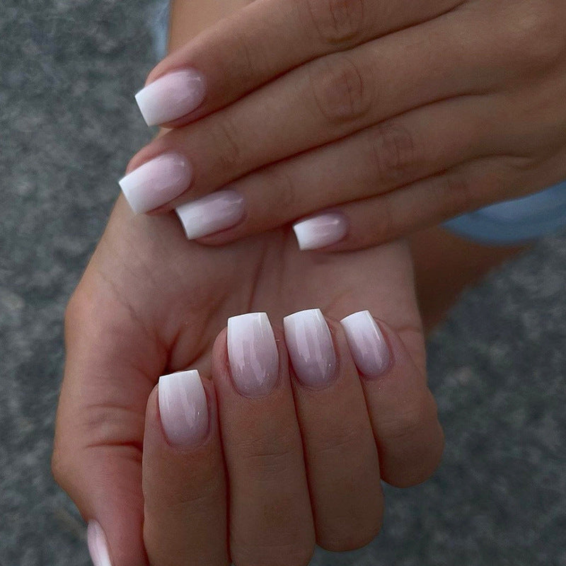 Ombre Glänzende Nagelverlängerungen Brehn