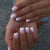 Ombre Glänzende Nagelverlängerungen Brehn