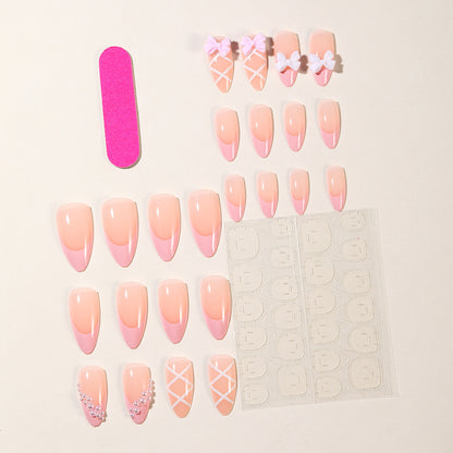 Elegante florale Stiletto-Nagelkunstverlängerungen Brehn