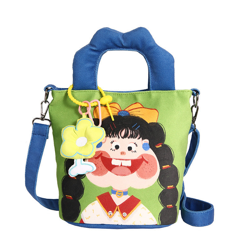 Plüsch-Handtasche Im Frechen Kindermotiv Brehn