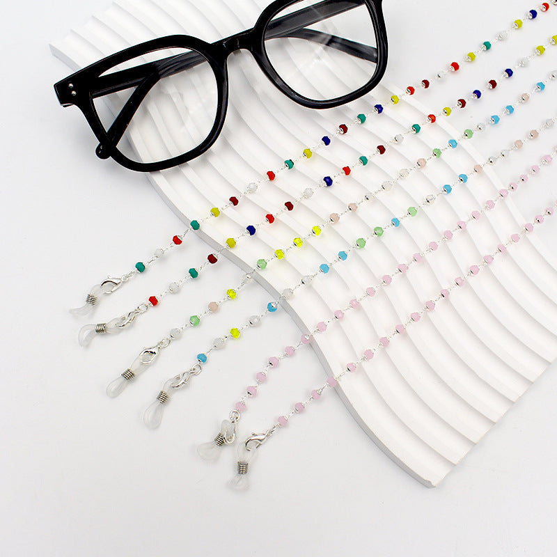 Stylische Perlen-Brillen-Kette Brehn