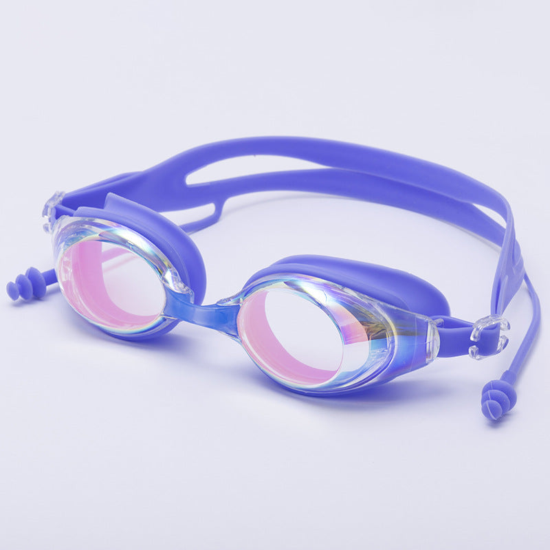 Kinderfarbige hydrodynamische Schwimmbrille Brehn