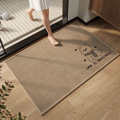 Elegante moderne Badezimmermatte Brehn
