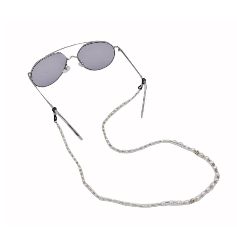 Elegante Perlmutt Brillen Kette Brehn
