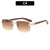 Premiume Quadratische Rahmen Sonnenbrille
