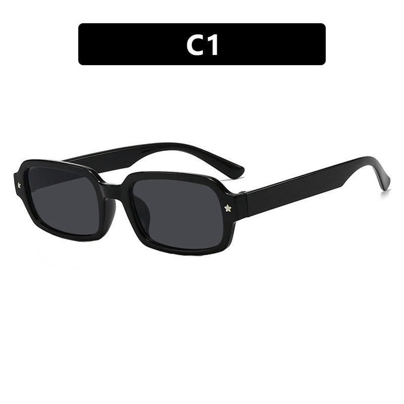 Damen modische Rechtecksonnenbrille mit herausragendem Design und schützendem UV-Filter Brehn