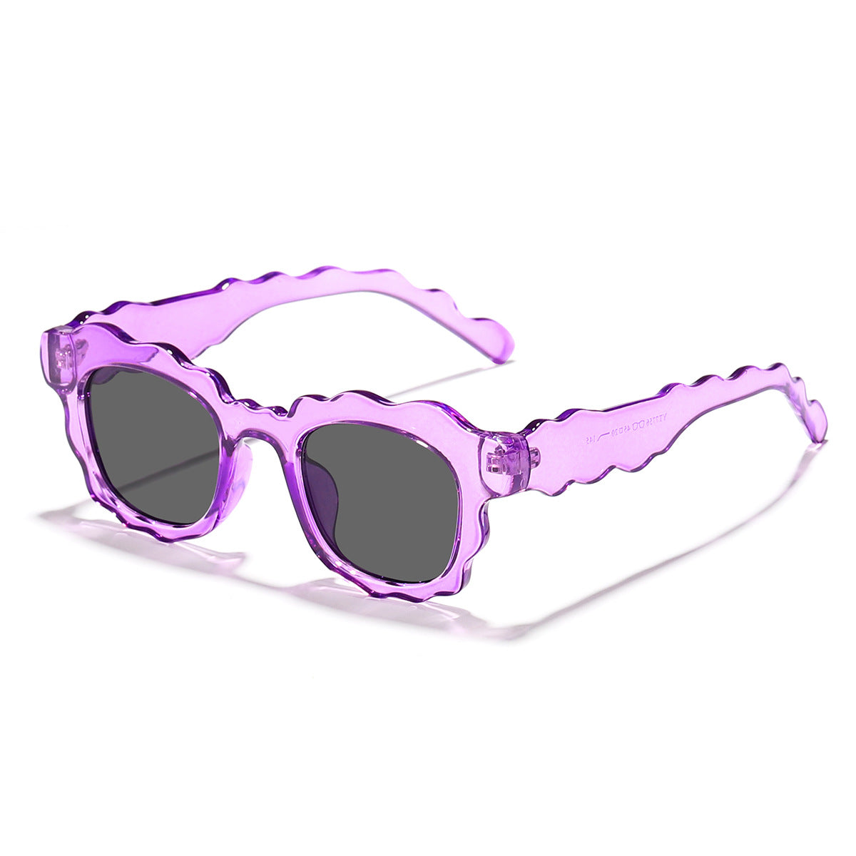Damen auffällige Sonnenbrille im kreativ gestalteten Wolkenrahmen Brehn