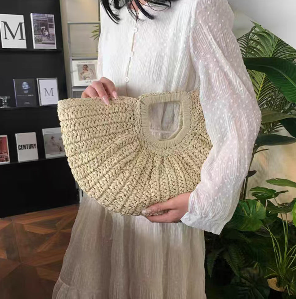 Handtasche mit Einzigartiger Faltstruktur Brehn