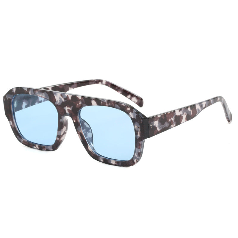Damen oversize quadratische Sonnenbrille mit modernem Design Brehn