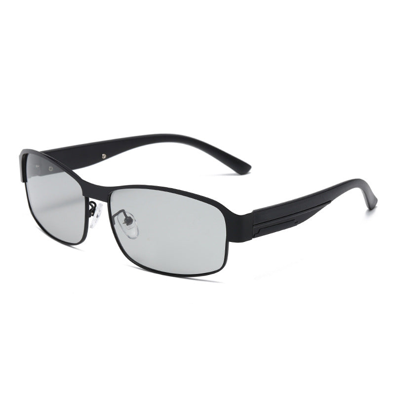 Damen Sportliche Sonnenbrille mit robustem Metallrahmen und polarisierenden Gläsern Brehn