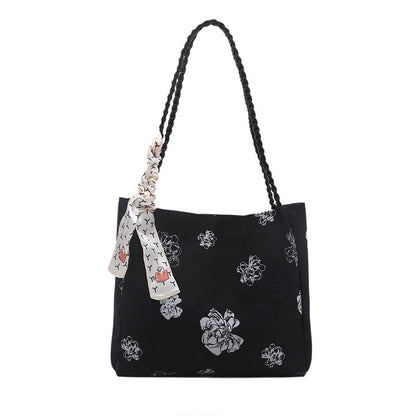 Blumenmuster Schulter Tote Bag Brehn
