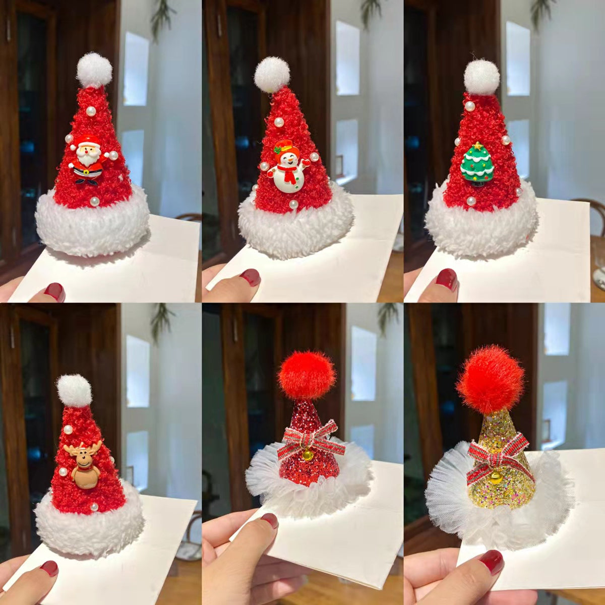 Festliche Hutfomiume für Weihnachten Brehn