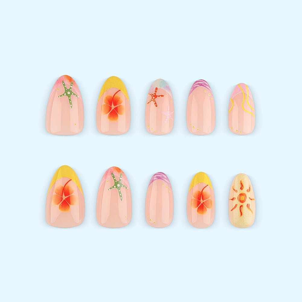 Kreatives und farbenfrohes Nageldesign-Set Brehn