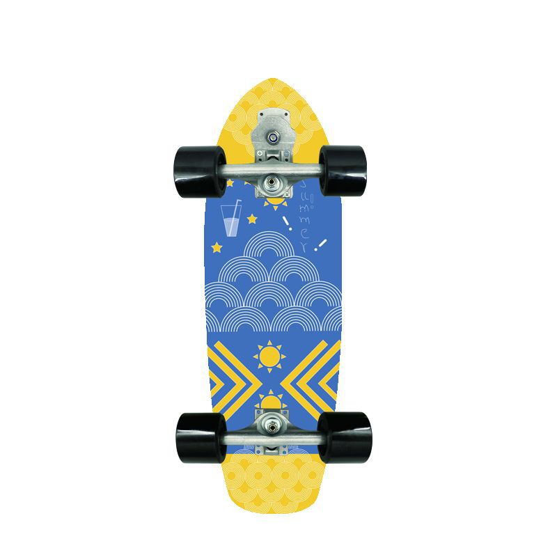 Retro-inspirierter Mini Cruiser Skateboard Brehn