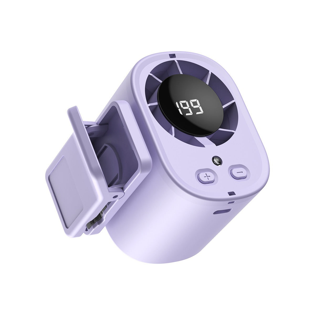 Unisex nan tragbarer Clip-On Taillenkühler mit LED-Display Brehn