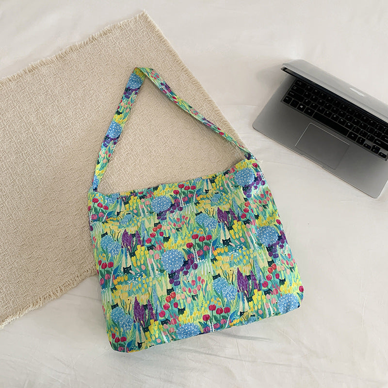 WoBlumenmuster Hobo Handtasche Brehn